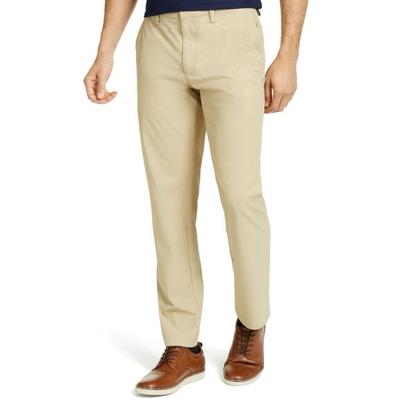 Club Room Men's Tech Pants, Created for Macy's Size 38W X 30L